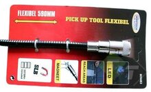 flexibele pick up magneet met LED lamp, magneet flexibel, flexibele magneet, pick up tool, magneet, pick up magneet