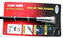 flexibele pick up magneet met LED lamp, magneet flexibel, flexibele magneet, pick up tool, magneet, pick up magneet