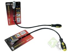 flexibele pick up magneet met LED lamp, magneet flexibel, flexibele magneet, pick up tool, magneet, pick up magneet