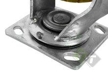 massief zwenkwiel, zwenkwiel, zwenk wiel, zwenkwielen, zwenk wielen