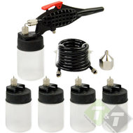 Airbrushset, Airbrush set, Airbrush pistool, Airbrushpistool, Airbrush kit