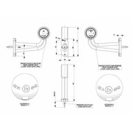 Breedtelamp, Breedte lamp, Zijlamp, Zij lamp, Contourverlichting, Contour verlichting, Zijmarkering, Zij markering, Markeringsl