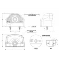 Kentekenverlichting, Kenteken verlichting, Ledlamp, Led lamp, Kentekenlamp, Kenteken lamp, Nummerplaatverlichting, Nummerplaat 