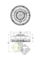 Zwaailamp, Zwaai lamp, Led lamp, Ledlamp, Waarschuwingslamp, Waarschuwing lamp