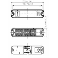 ledlamp smal 5 cm en 3 cm inbouwhoogte