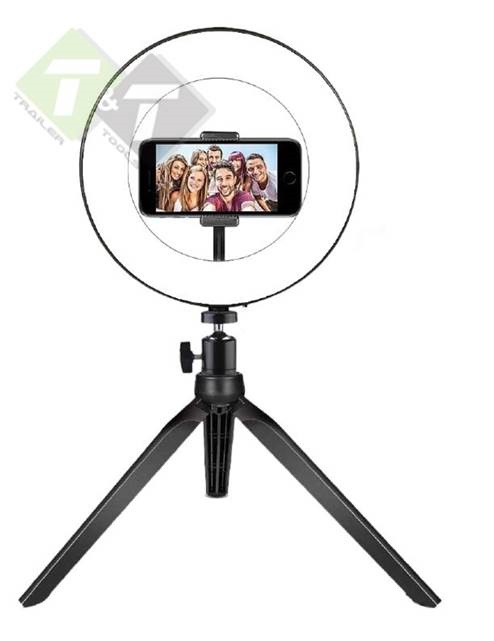 Led vlog lamp, statief, selfiestick, selfie stok, selfie stick, selfie stok