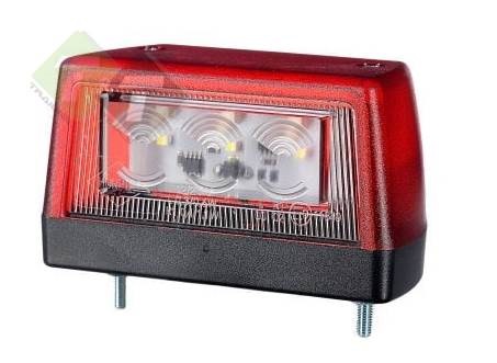 Kentekenverlichting - Nummerplaat lamp -  Ledverlichting 12/24 Volt - Horpol