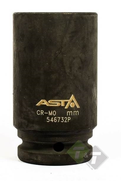 12 kant krachtdop - 30mm - Verlengde dop - Kracht dop 3/4'' - ASTA