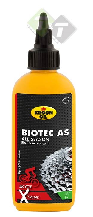 Ketting en derailleurolie Biotec, 100ml inhoud, Kroon Oil