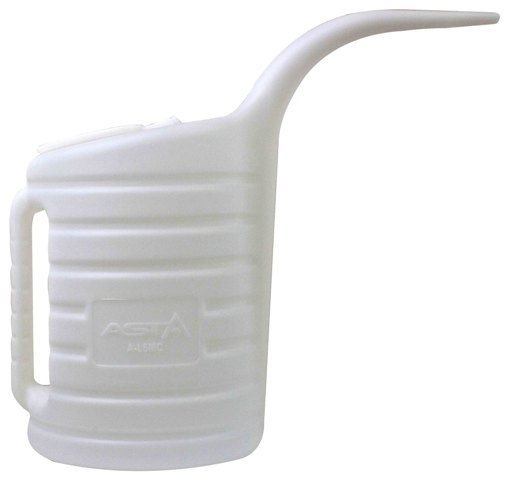 olie en vloeistofkan - 2 liter - schenkkan - vaste tuit - oliekan - vloeistof schenk kan - koelvloeistofkan - asta