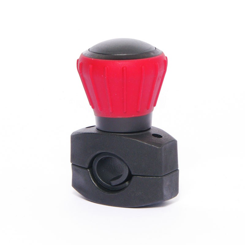 Rode stuurwiel knop - Universele stuurknop - Stuurhulp 