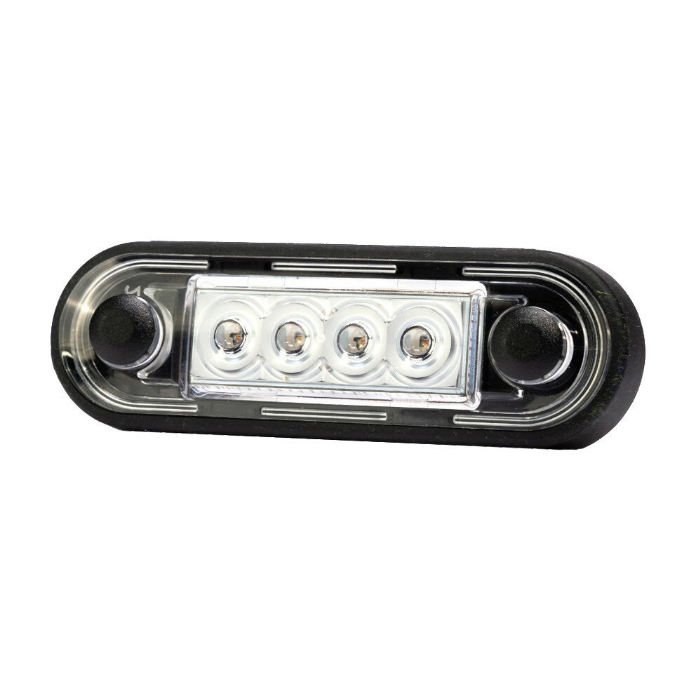 Zijmarkeringslamp rood - 4 LEDS - 12/24 volt - Contourlamp - Zijlamp - Fristom