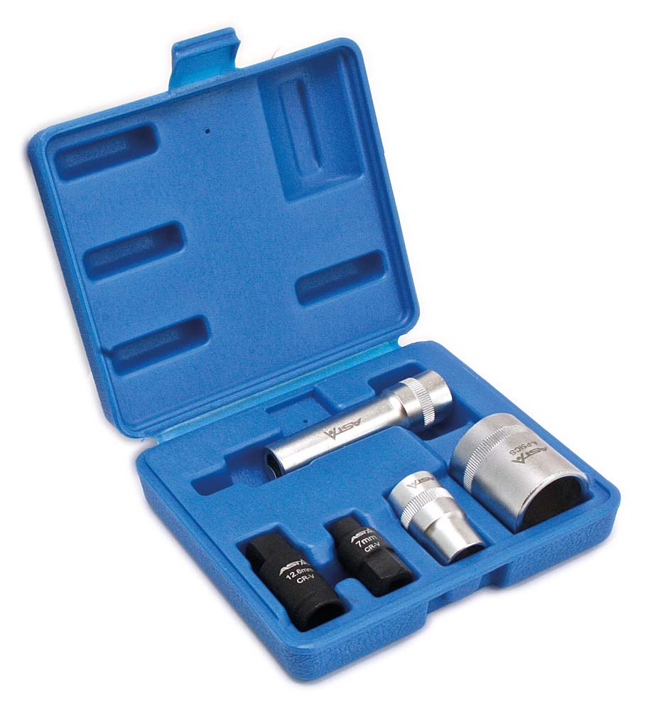 Bosch Diesel injectiepomp doppen set - 5 delig - Brandstofpomp dop - ASTA