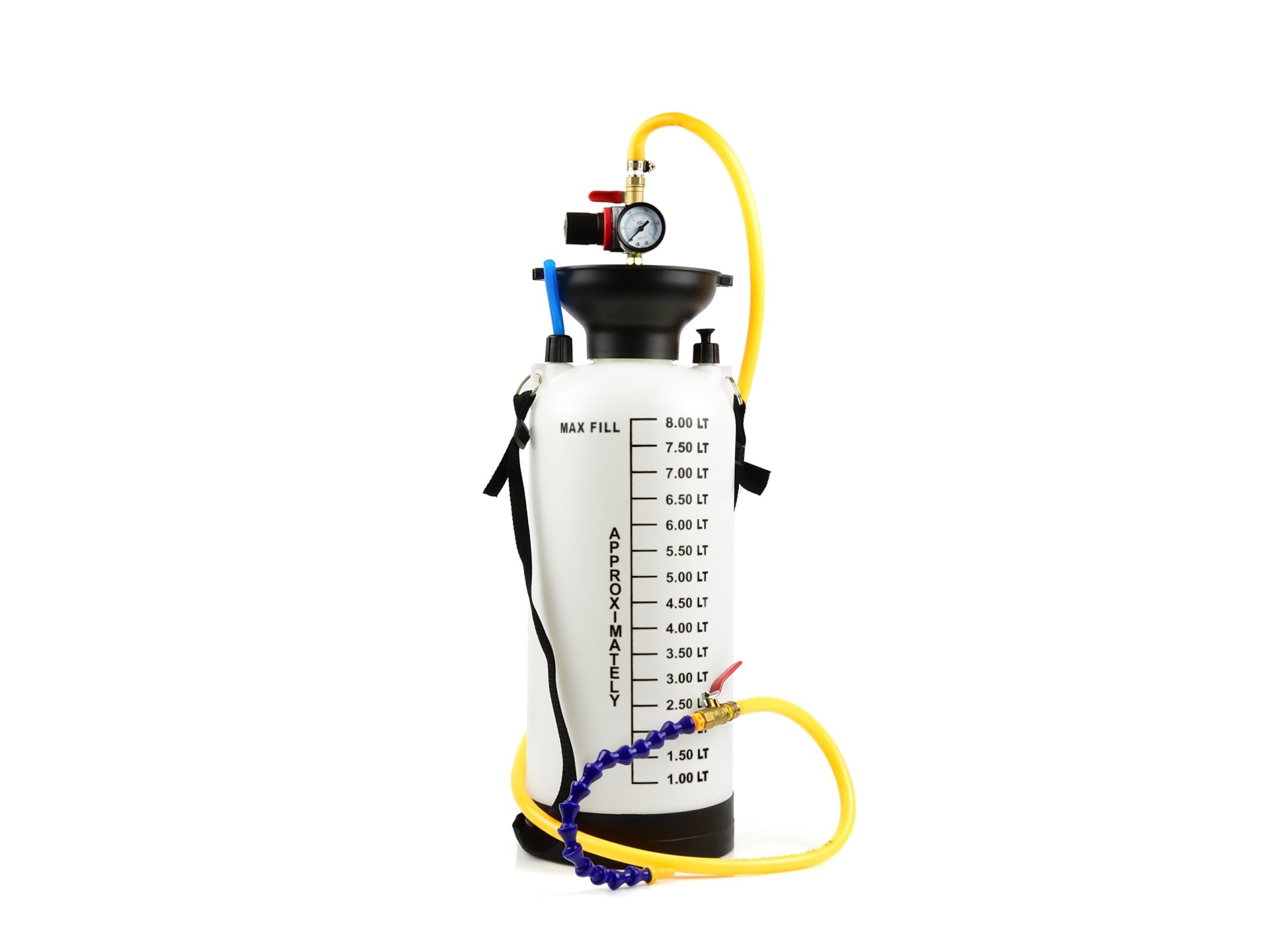 Pneumatische olievulpomp - 8 liter - Olie vuller - Transmissie bijvulpomp - GEKO