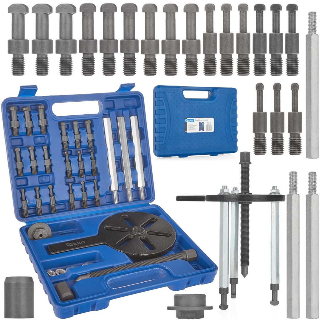 universeel poelietrekker - 32 tot 112 mm - lagertrekker - trekkerset - kogellagertrekker - inwendige en uitwendige lager trekke