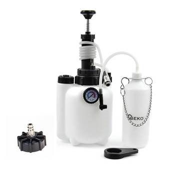 Remontluchter handbediend - 3 liter met opvangfles - Rem ontluchting set - GEKO