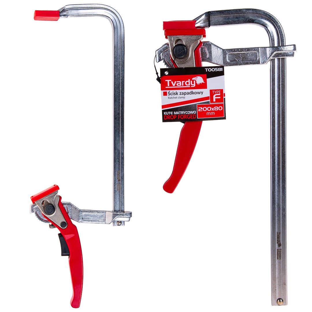 ratelsysteem houtklem 200x80 mm - lijmklem - lijmtang - schroefklem - tvardy