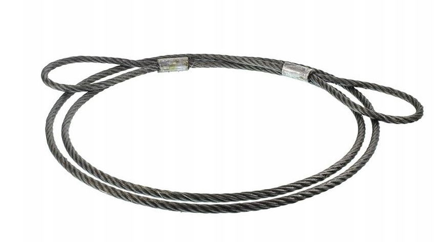 sleepkabel staal inclusief lus 2 ton x 3 meter - sleepkabel - sleepkabel - staalkabel