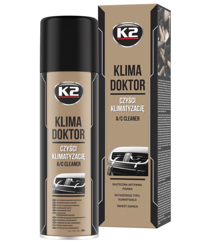 airco verfrisser schuim 500 ml - airco cleaner - airco reiniger - airconditioner schuim - k2 klima