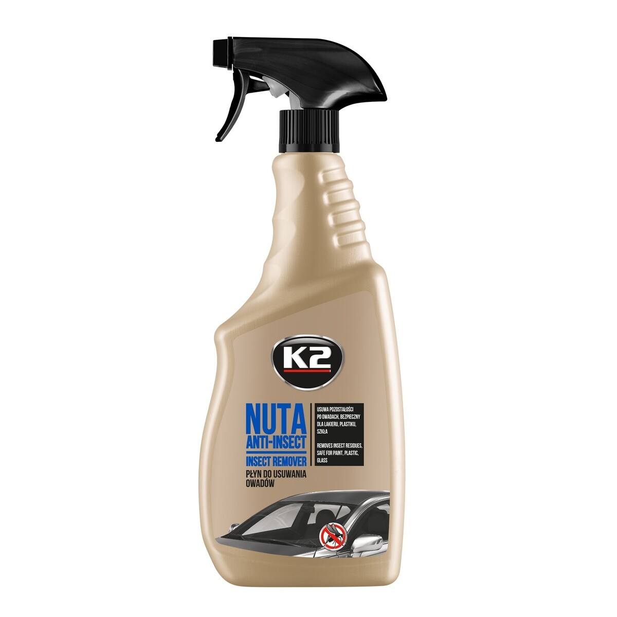 k2 insectenverwijderaar voor auto's - insecten cleaner 750 ml spuitfles - vuiloplosser