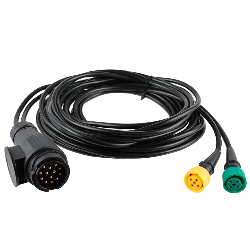 kabel set aspock 4 meter - kabelset 13 polige stekker - verlichtingskabel - aanhanger kabel 