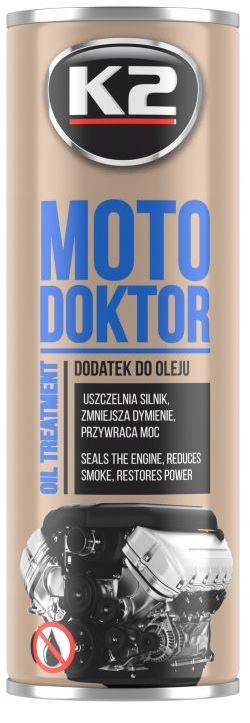 k2 motor doktor 443ml olietoevoeging - mengsmering voor motorolie - verbetering motorcompressie prestatie en afdichtingen - dik