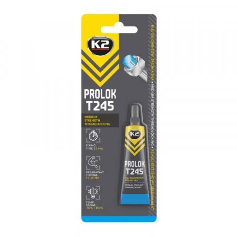 k2 thread locker medium - vloeibare schroefdraadborging - metalen verbinding lijm - borginglijm