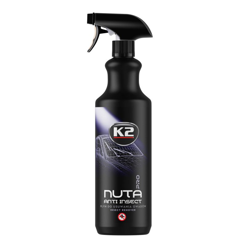 k2 nuta anti insect pro 1l - verwijdert effectief insectenresten - voorkomt verkleuring en putcorrosie