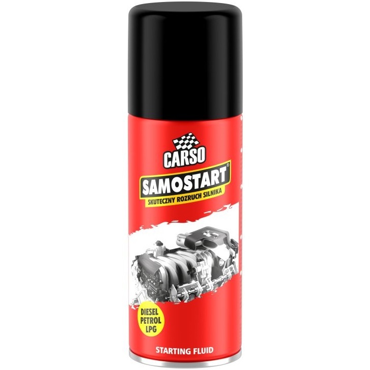 carso samostart 400ml - starting motor fluid - tot 54C - motorzelfstart - startpiloot 