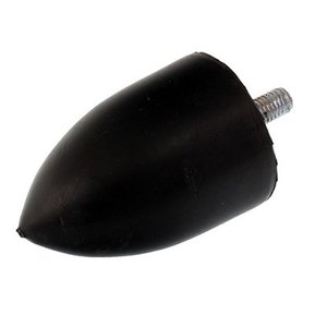 rubber buffer - voor koelslot - 1 bout - voorste schokdemper 