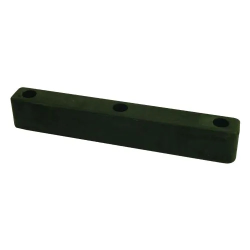 stootkussen 305x55x28x105mm 3 gaten - stootrubber - stootkussen