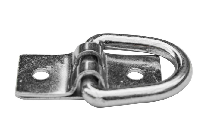 oogplaat d-ring 25x30 - sjoroog - bindoog - bindhaak - dekzeilhouder