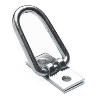 oogplaat d-ring 45x30 - sjoroog - bindoog - bindhaak - dekzeilhouder