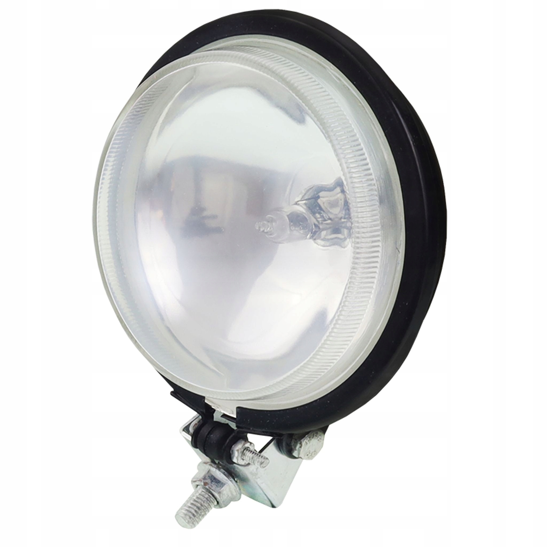 ronde metalen werklamp - 116mm - 12v - 55w - lamp - gloeilamp 