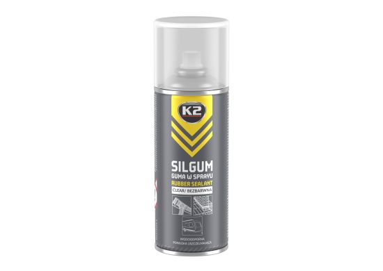 k2 silgum - witte siliconenkit - waterdicht en elastisch - voor daken-goten en bouw - 400ml