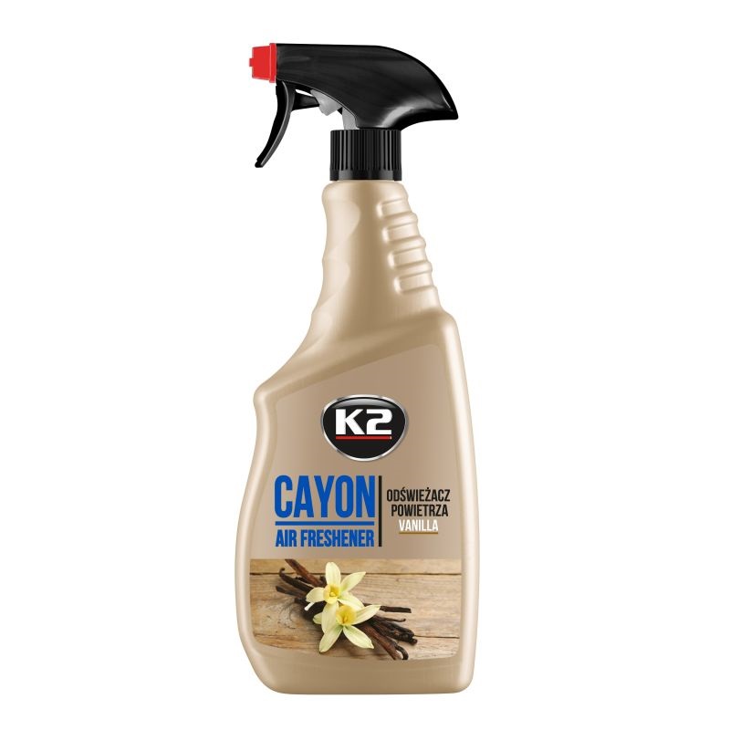 k2 deocar vanilla - professionele luchtverfrisser met hypoallergeen parfum