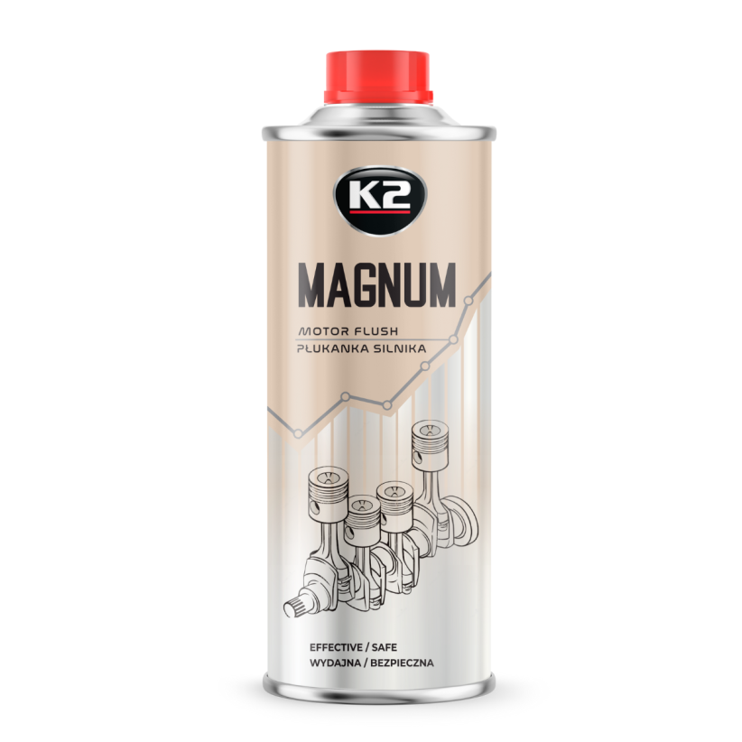 k2 magnum - motorreiniger - 500ml - brandstofadditief - motorspoeling