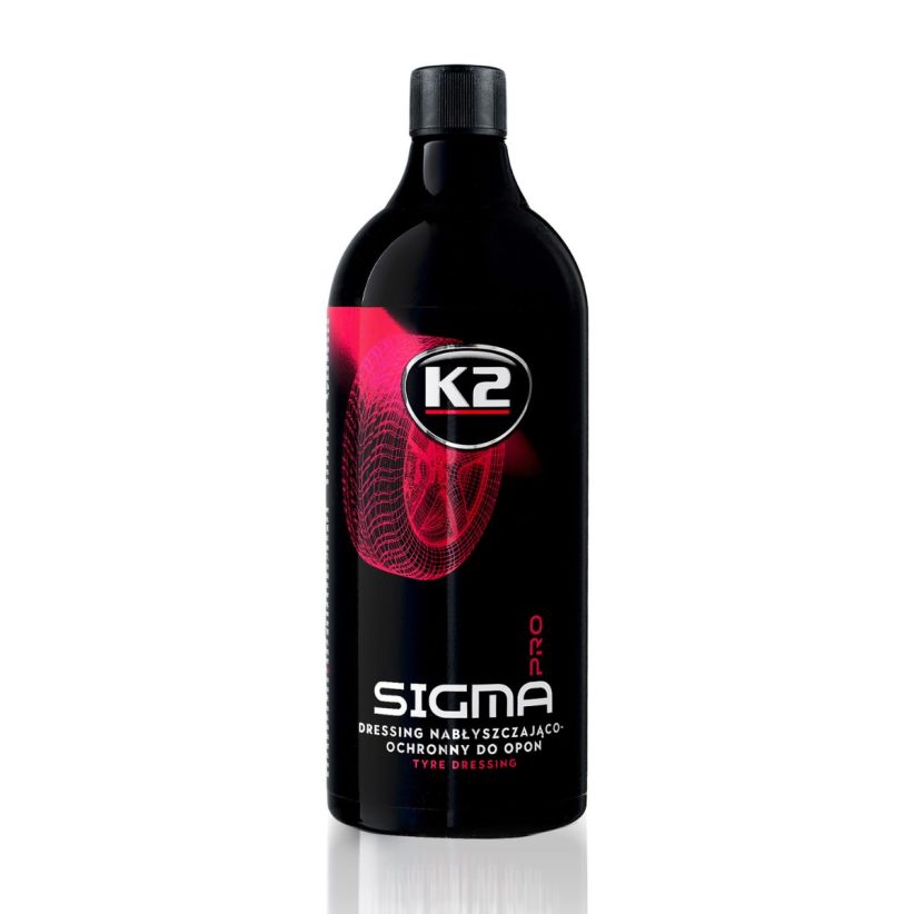 k2 sigma pro - bandenpoets en beschermingsmiddel - 1l - extra glans