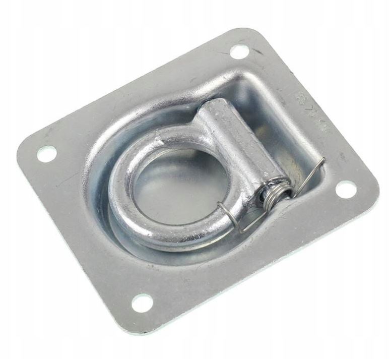 sjoroog - vloeroog - 4 bevestigingsgaten - 2t - 102 mm x 95 mm  - vloeranker - verzonken vloerhaak