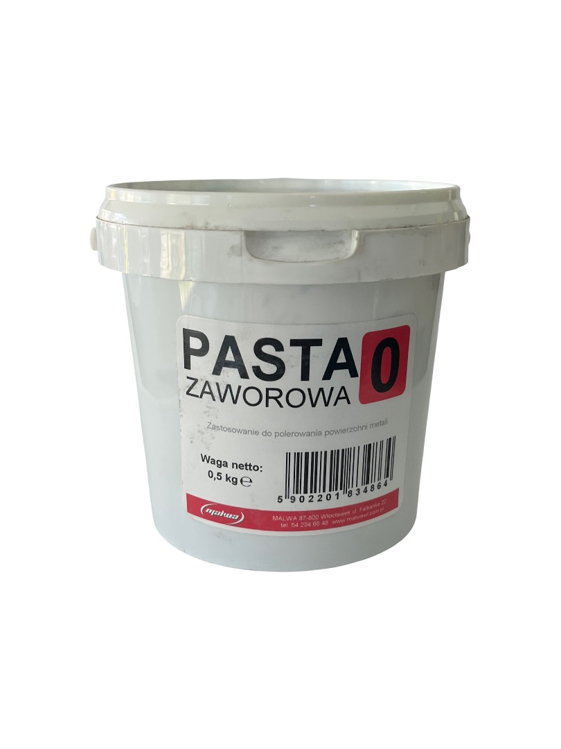 klepslijppasta type 0 fijn - 0,5kg - olieoplosbaar - lapping compound