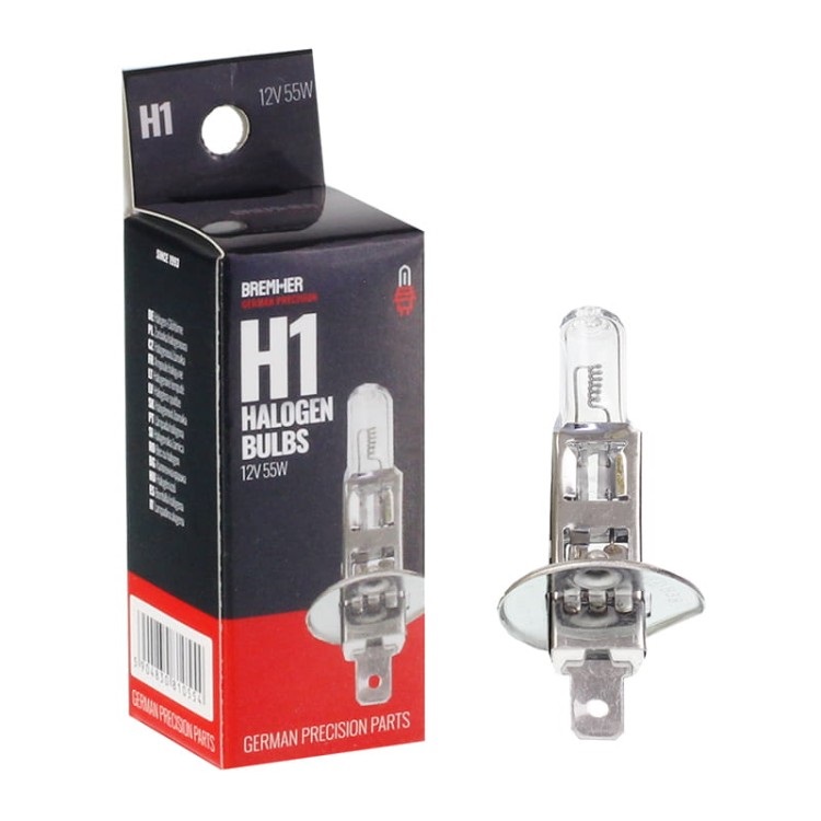 h1 gloeilamp halogeen - 12v 55w - e4 keurmerk - gloeilamp - koplamp