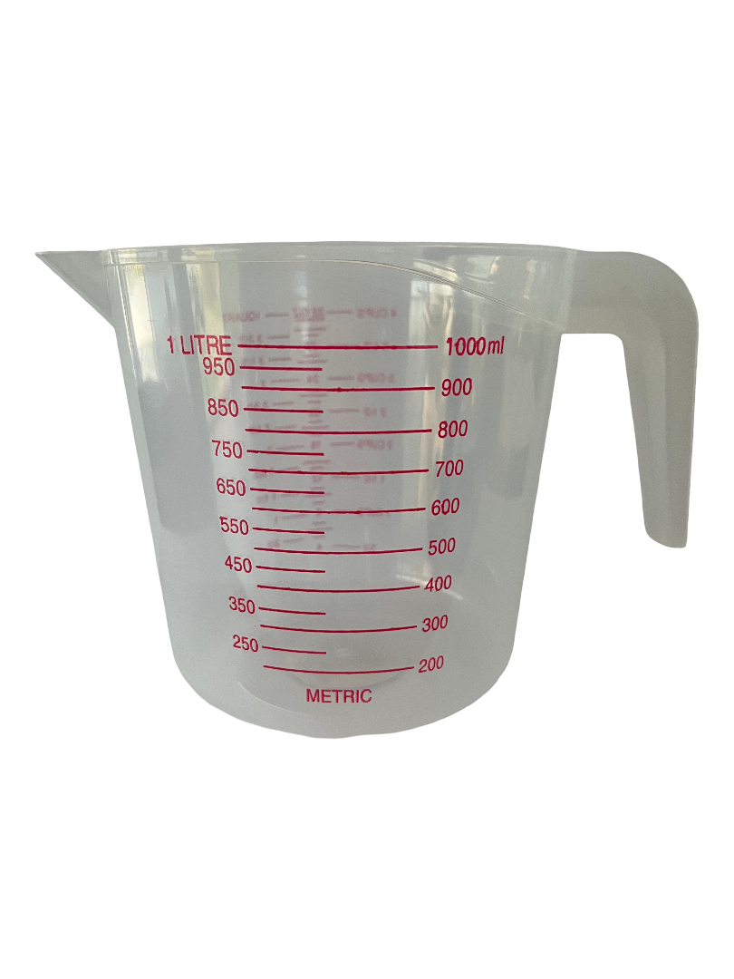 maatbeker - 1000 ml  - vloeistofbeker - schenkbeker - maat beker - schenkkan