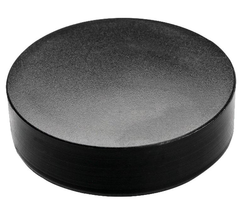 ronde omsteekdop - 50mm - 10 stuks - eindkap - inslagdop - kunststofdop - paaldop