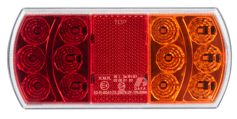 achterlicht led rechthoek 15x led - rechts - ledlamp - aanhangerlamp - led achterlicht - led achterlamp