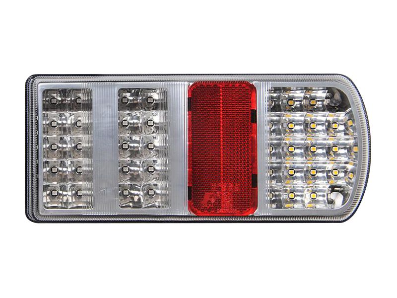 achterlicht led rechts 43x led - ledlamp - ledverlichting - aanhangerverlichting - led achterlicht - led achterlamp