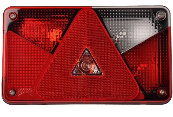 achterlicht rechts multipoint v met 8 connector aansluiting - aanhangerachterlicht - achterlichten - aanhangerlamp