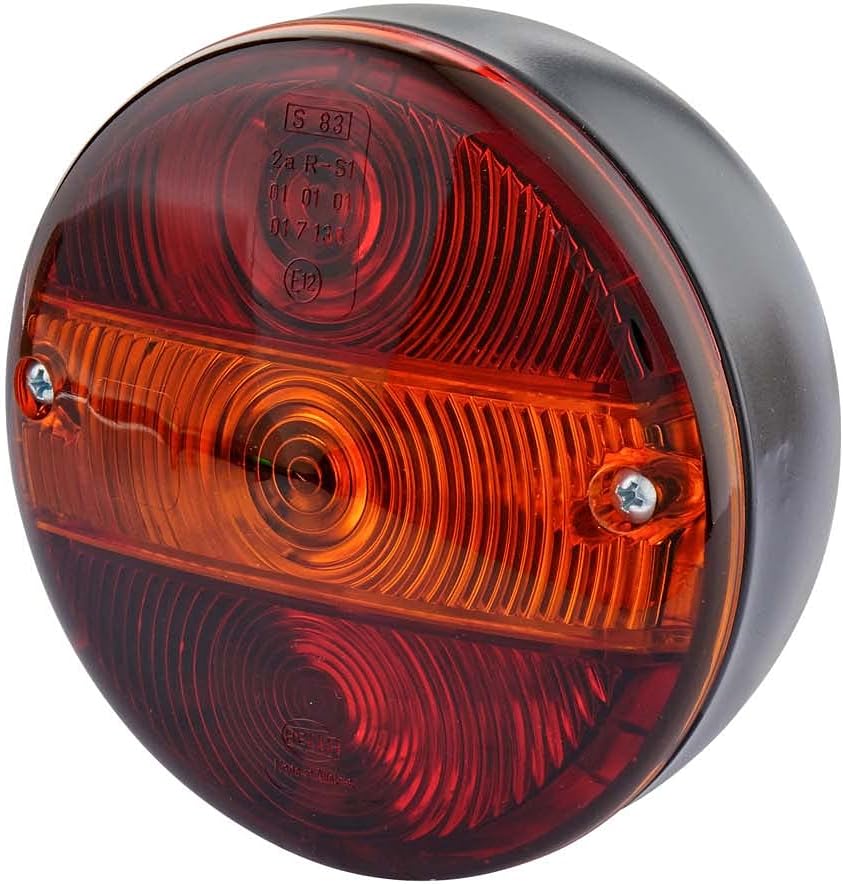 vrachtwagenachterlicht rond 140mm - hamburgerlamp - achterlamp - achterlicht