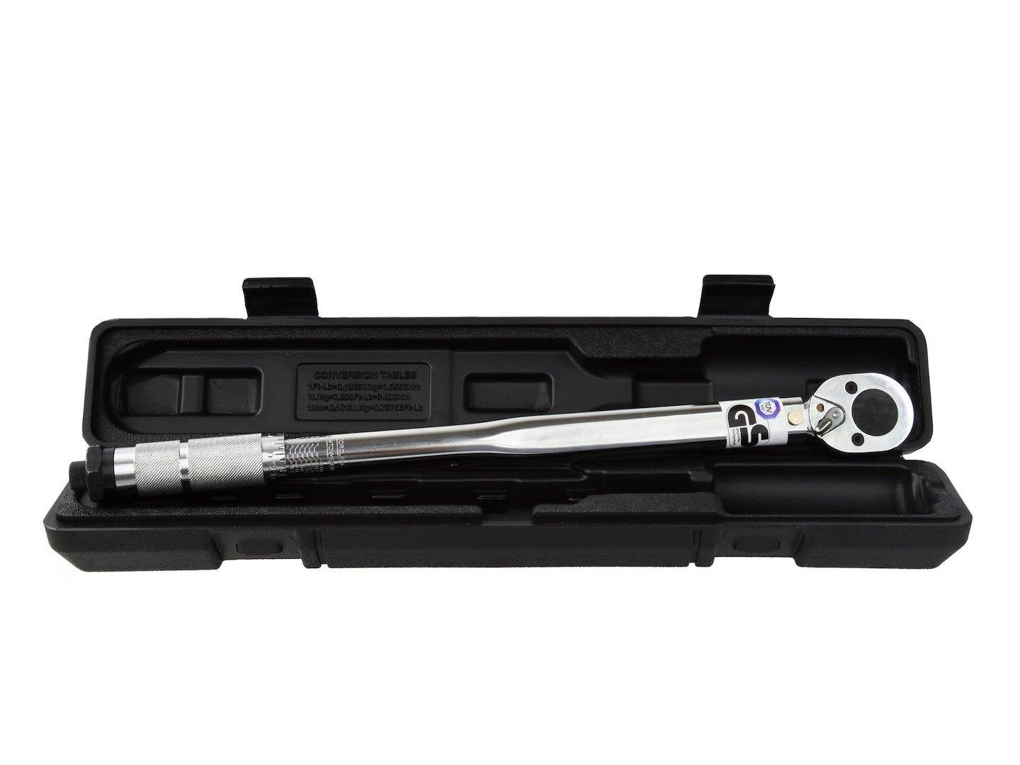 momentsleutel - 1/2 duims aansluiting - vanaf 28 tot 210 nm - krachtsleutel - torque sleutel - geko