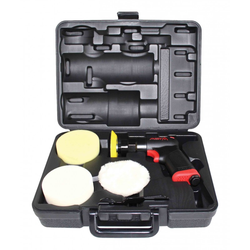 pneumatische polijstmachine 76mm - poetsmachine - poets set - asta