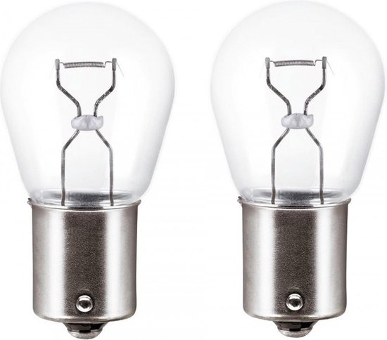 autolamp 12 volt 21w ba15s 2st - lamp - autolamp - gloeilamp - autoverlichting
